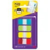 Lipnių lapukų rinkinys Post-it Index Spalvotas 40 Paklodės 15,8 x 38 mm (6 vnt.)