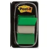 Līmlapiņas Post-it Index 25 x 43 mm Zaļš (3 gb.)