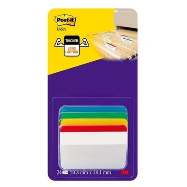 Набор клейких заметок Post-it Index Разноцветный 51 x 38 mm (6 штук)