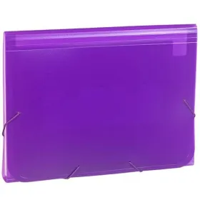 Papkė su skyriais Carchivo 1913KF56 Violetinė Lapas