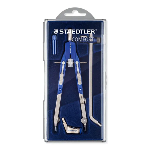 Kompass Staedtler Mars comfort 552 Zils Sudrabains