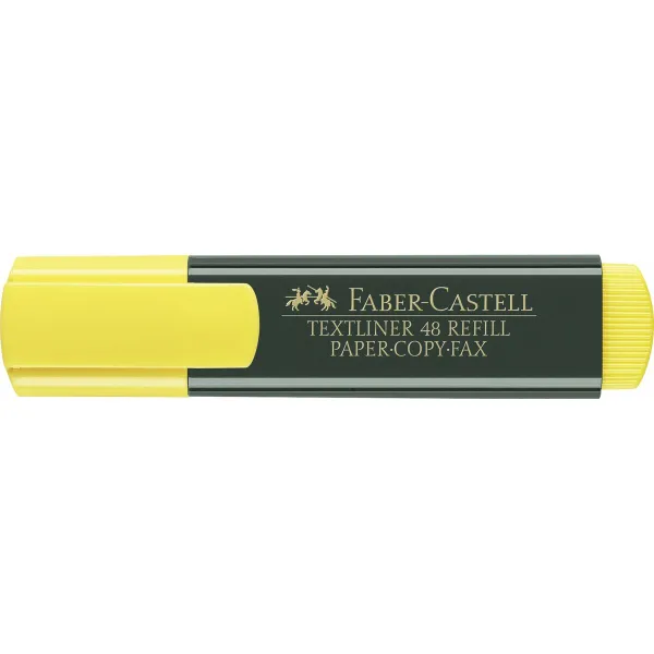 Izgaismotājs Faber-Castell TEXTLINER 48 Dzeltens (10 gb.)