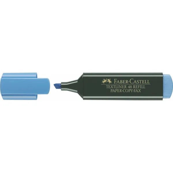 Korostuskynä Faber-Castell TEXTLINER 48 Sininen (10 osaa)