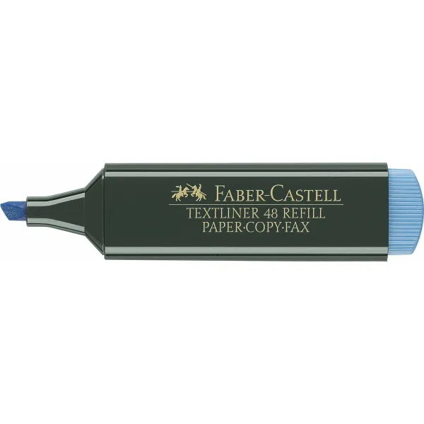 Маркер Faber-Castell TEXTLINER 48 Синий (10 штук)