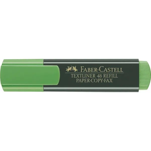 Korostuskynä Faber-Castell TEXTLINER 48 Vihreä (10 osaa)