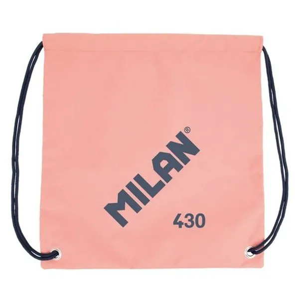 Mugursoma ar lencēm Milan Since 1918 Rozā 42 x 34 x 0,7 cm