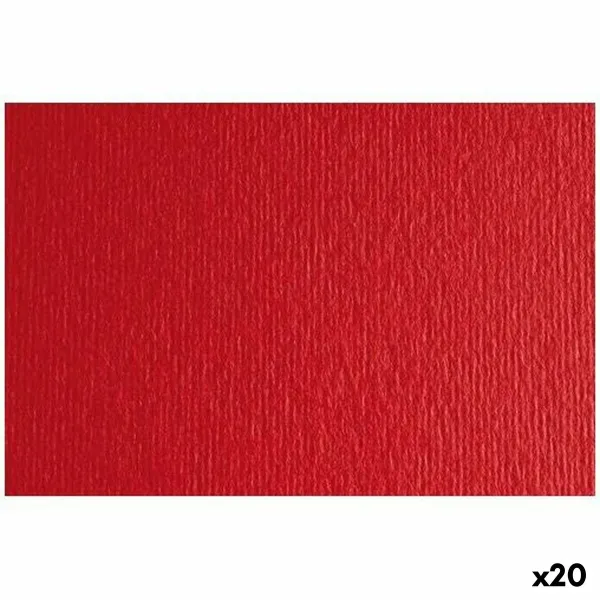 Картонная бумага Sadipal LR 200 Красный 50 x 70 cm текстурированная (20 штук)