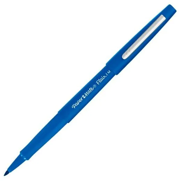 Fetras Paper Mate Flair! M Mėlyna (12 vnt.)