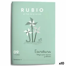 Writing and calligraphy notebook Rubio Nº09 A5 Spāņu (10 gb.)