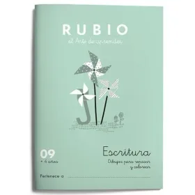 Writing and calligraphy notebook Rubio Nº09 A5 Spāņu (10 gb.)