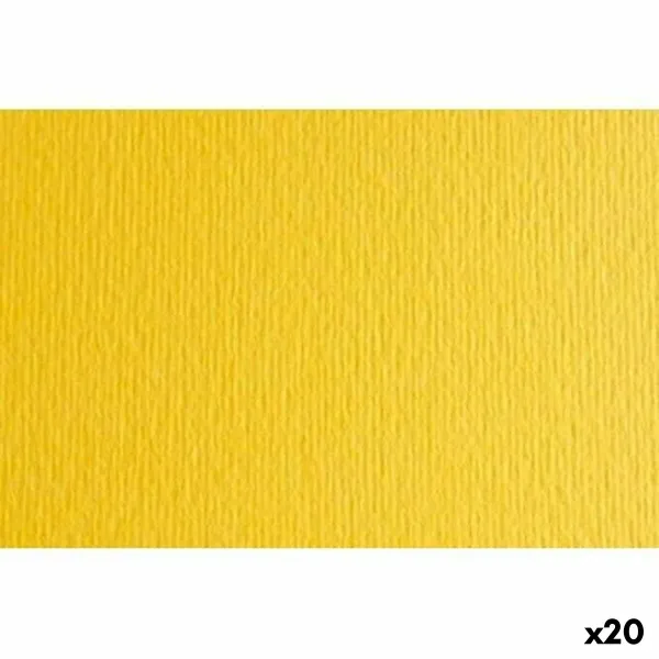Kartoninis popierius Sadipal LR 220 Geltona 50 x 70 cm Tekstūra (20 vnt.)