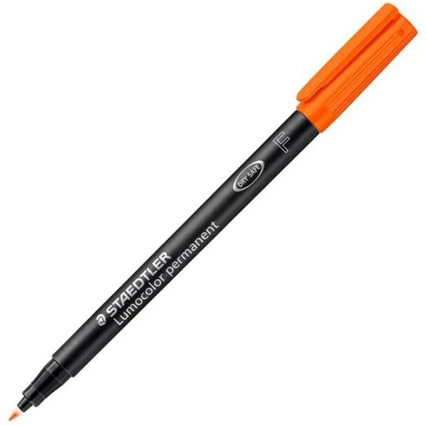 Постоянный маркер Staedtler 318-4 Оранжевый 0,6 mm 10 Предметы (10 штук)