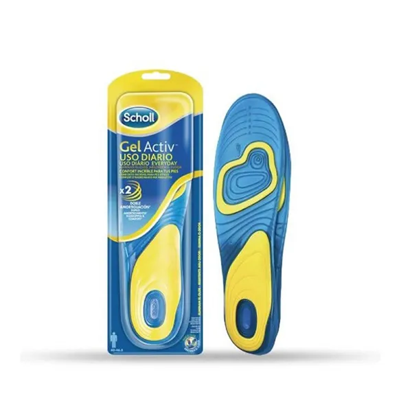 Scholl Gelactiv Daily Use Insole Size L (40-46.5) 1 Pair