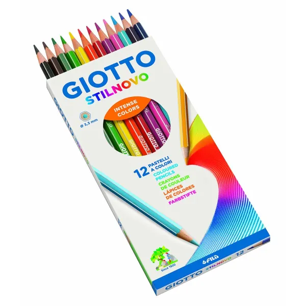 Цветные карандаши Giotto Stilnovo Разноцветный 12 Предметы