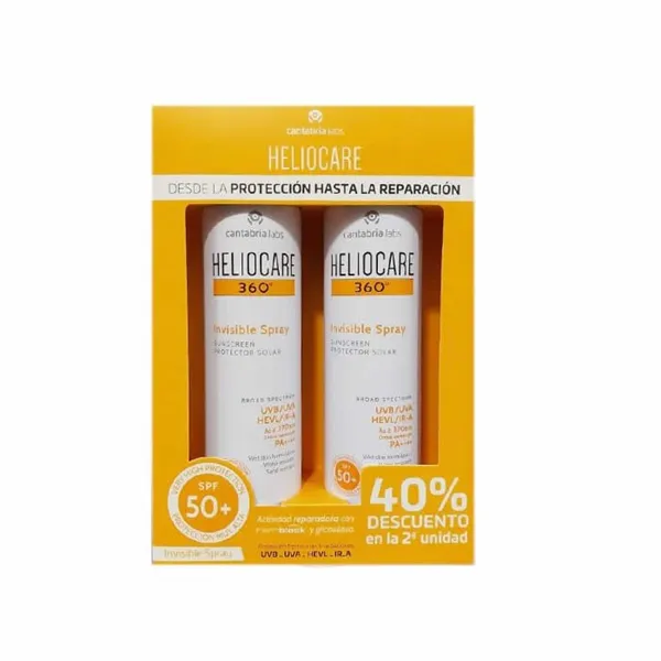 Heliocare Invisible Spray 360 Spf50+ 2x200ml