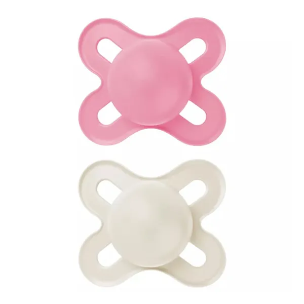 Mam Original Start Silicone 0-2 M 2 Unit Pink Color