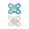 Mam Start Pure Silicone Pacifier 0-2 Months Blue/Beige 2 Units