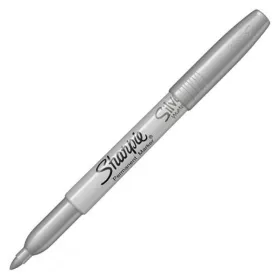 Постоянный маркер Sharpie 1891063 Серебристый 1,4 mm (12 штук)