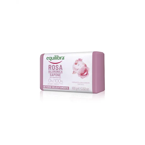 Equilibra Rose Hialuron 100 Veget Soap