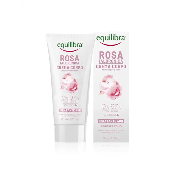 Equilibra Rose Hialuron Body Cr 150ml