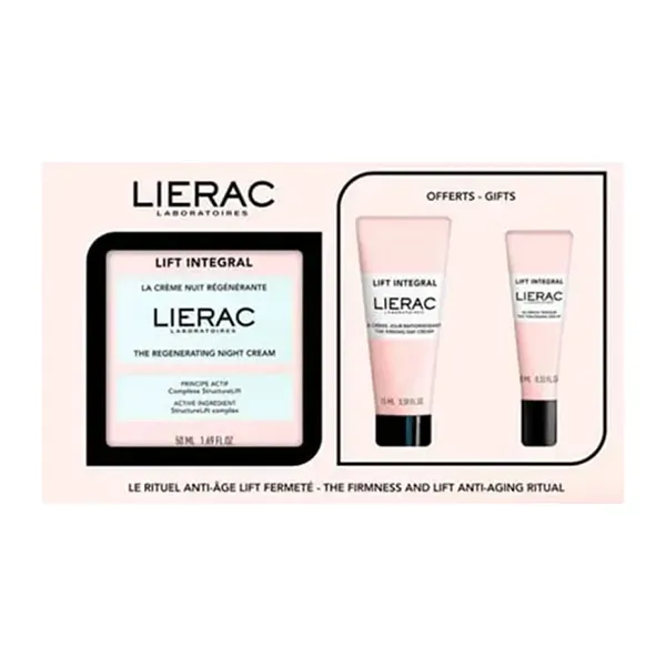 Lierac Lift Integral Day Cream 50 ml + Night Cream 15 ml + Serum 10 ml