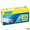Kabės Rapid 24/6 6 mm (20 vnt.)