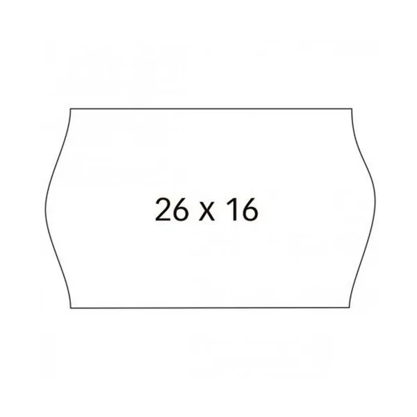 Roll of Labels White 26 x 16 cm (36 Units)
