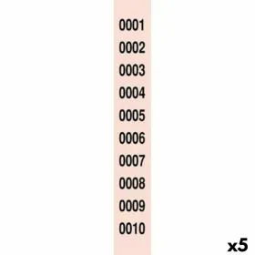 Полосы для лотерейных номеров 1-10000 (5 штук)
