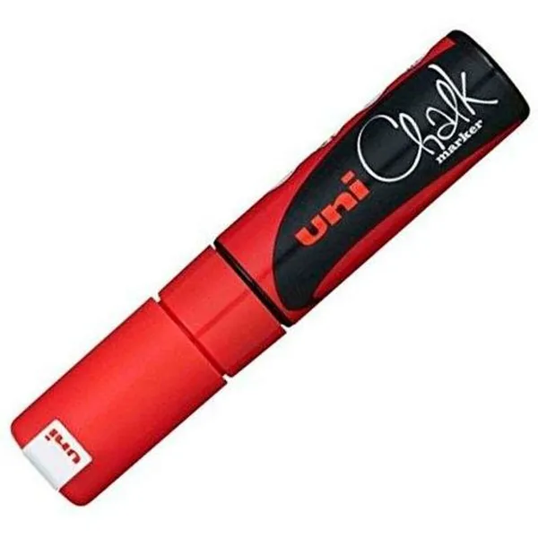 Жидкие маркеры Uni-Ball PWE-8K Красный (6 Предметы) (6 штук)