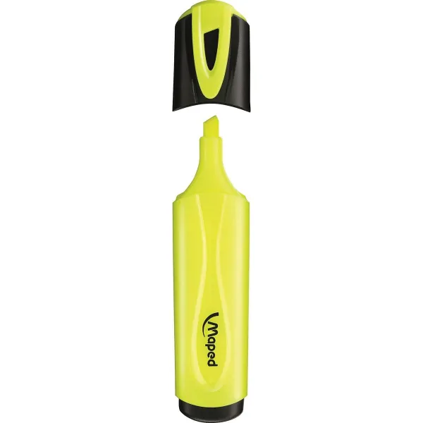 Fluorescencinis žymeklis Maped Peps Classic Geltona (12 vnt.)