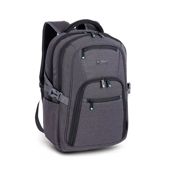 Laptop Backpack Urban Factory HTE15UF Grey