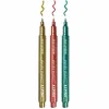 Set of Felt Tip Pens Alpino Multicolour Metallic 10 Units