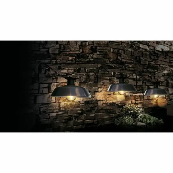LED-valokranssi Rio Harmaa LED 20