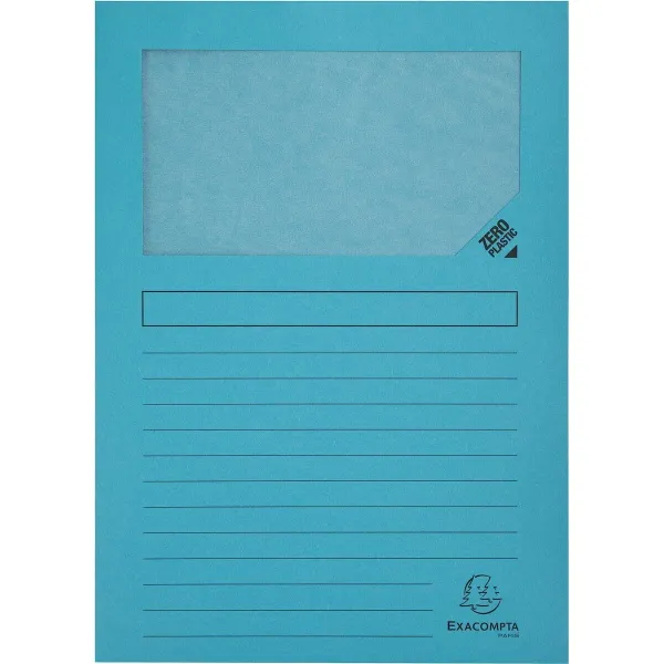 Subfolder Exacompta Forever Light Blue A4 100 Pieces (4 Units)