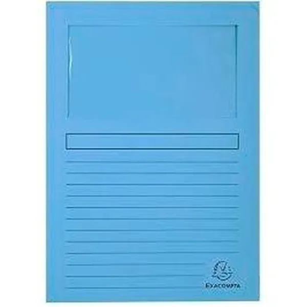 Subfolder Exacompta Forever Light Blue A4 100 Pieces (4 Units)