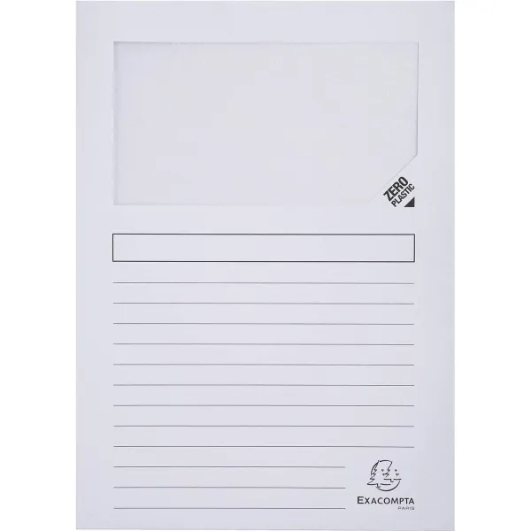 Подпапка Exacompta Forever Белый A4 100 Предметы (4 штук)