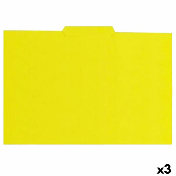 Subfolder Elba Gio Yellow Sheet 50 Pieces (3 Units)