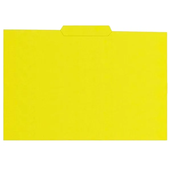 Subfolder Elba Gio Yellow Sheet 50 Pieces (3 Units)