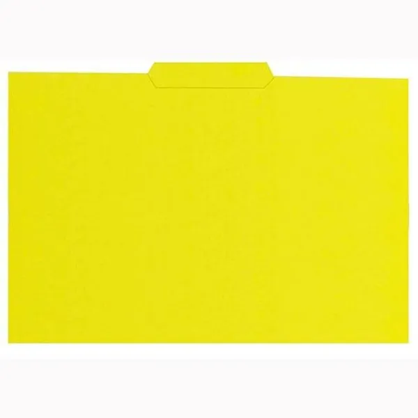 Subfolder Elba Gio Yellow Sheet 50 Pieces (3 Units)