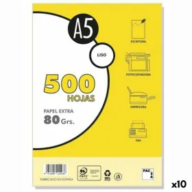 бумага Pacsa EXTRA Белый A5 500 Листья (10 штук)