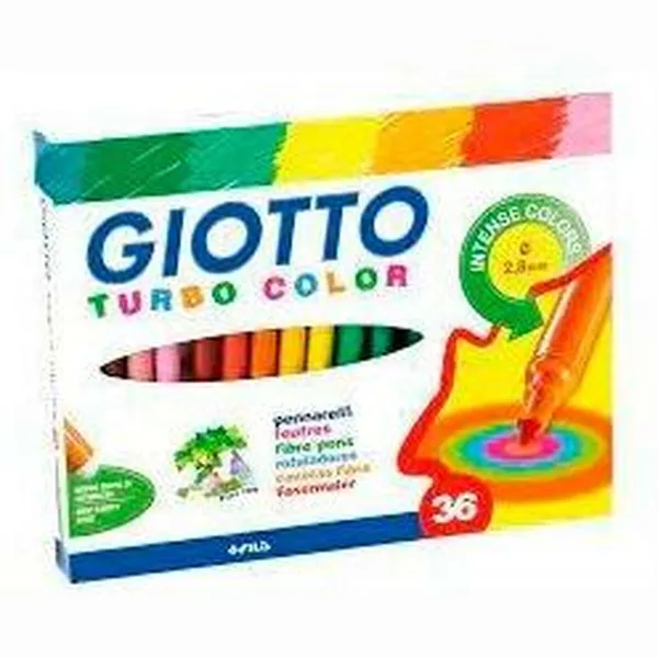 Žymeklių rinkinys Giotto Turbo Color Spalvotas (5 vnt.)
