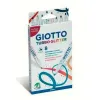 Set of Felt Tip Pens Giotto Turbo Glitter Multicolour (10 Units)