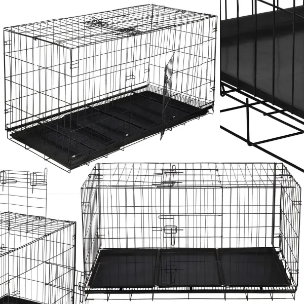 Springos Kojec dla zwierząt wybieg klatka dla psa 130x60x70 …