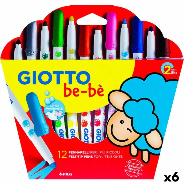 Tussisetti Giotto BE-BÉ Monivärinen (6 osaa)