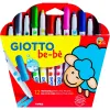 Flomasteru Komplekts Giotto BE-BÉ Daudzkrāsains (6 gb.)