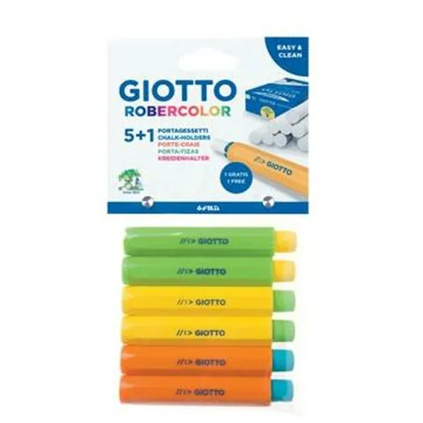 держатели для карандашей Giotto Разноцветный 6 штук 6 Предметы