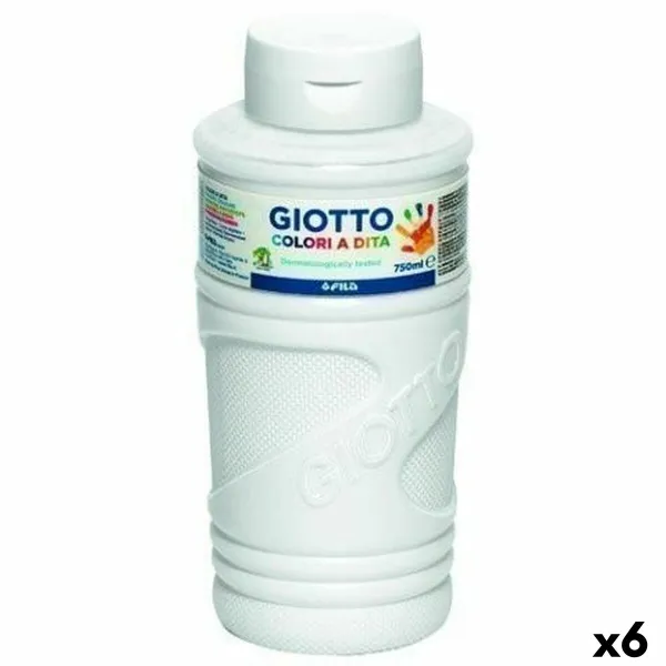 Sormiväri Giotto Valkoinen 750 ml (6 osaa)