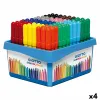 Tussisetti Giotto Turbo Maxi School Monivärinen (4 osaa)