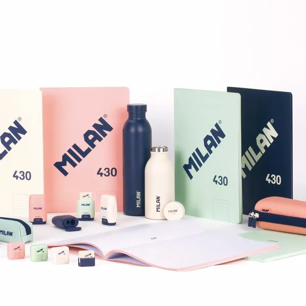 Notebook Milan 430 Blue A4 48 Sheets (3 Units)