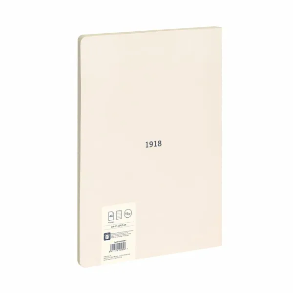 Блокнот Milan 430 Бежевый A4 48 Листья 21 x 29,7 cm (3 штук)